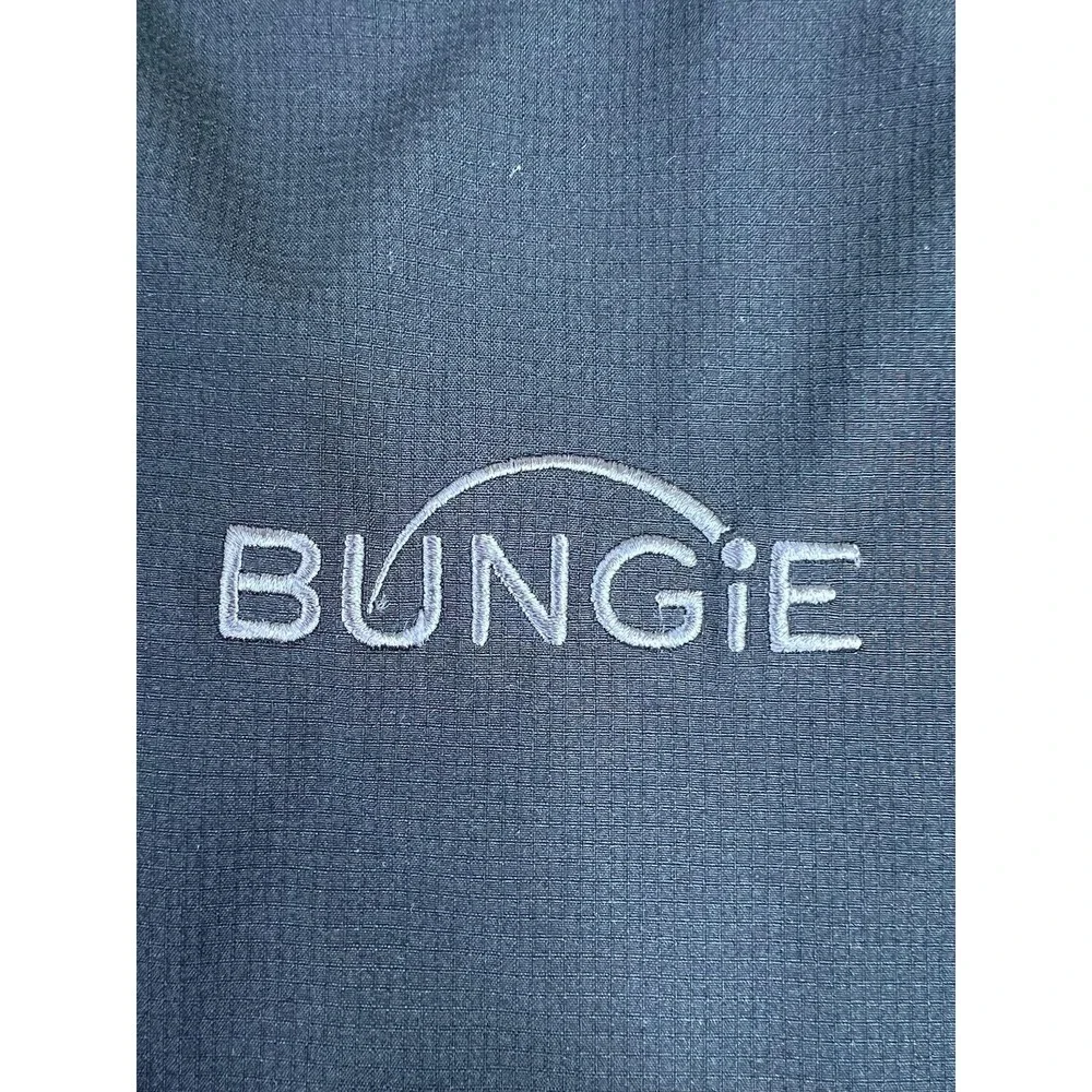 The North Face Mens Large Black Softshell Full Zip Bungie Video Game Logo Jacket